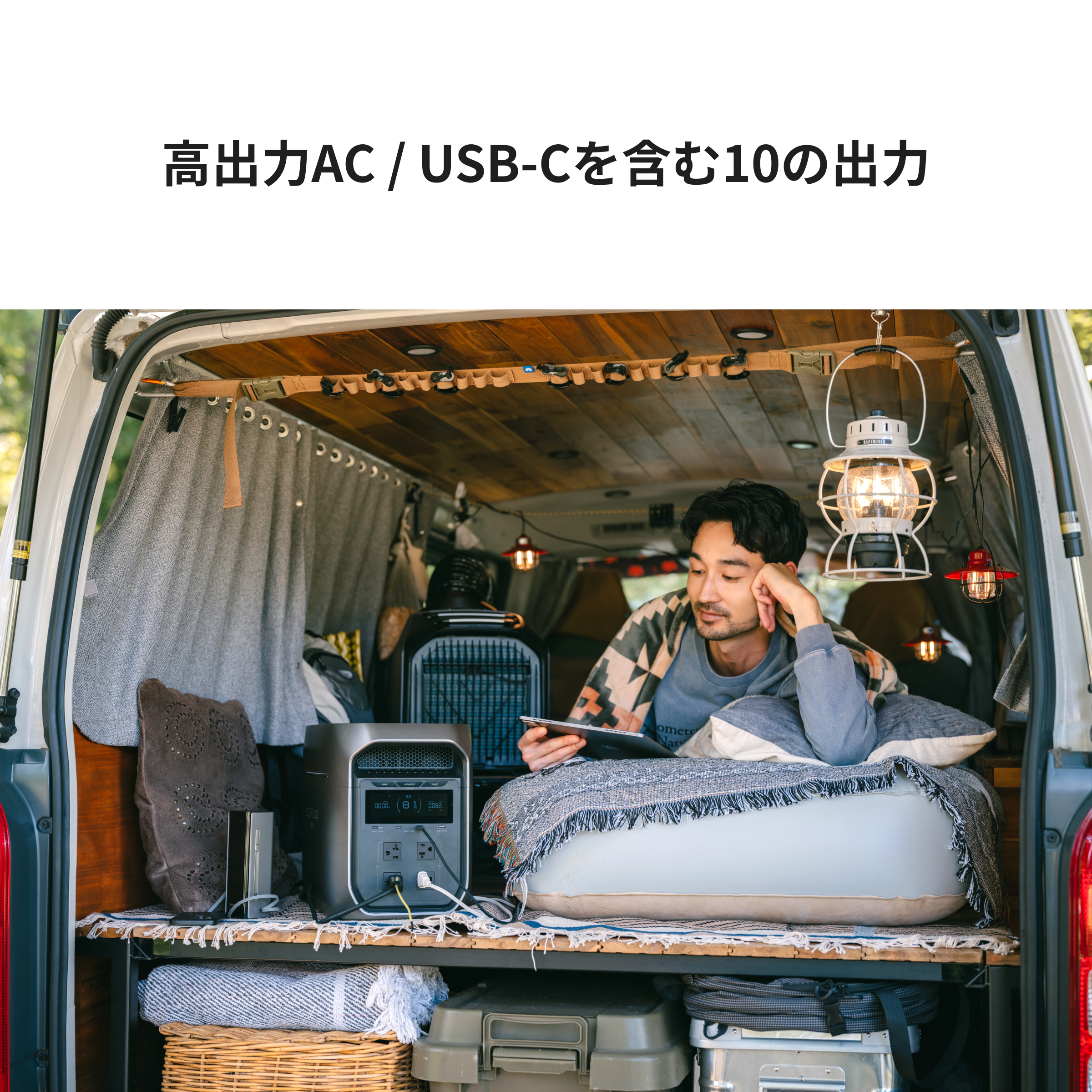 EcoFlow DELTA 3 Max Plus｜ポータブル電源（2048Wh）